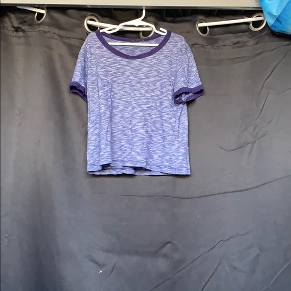 blue crop top - Picture 1 of 2